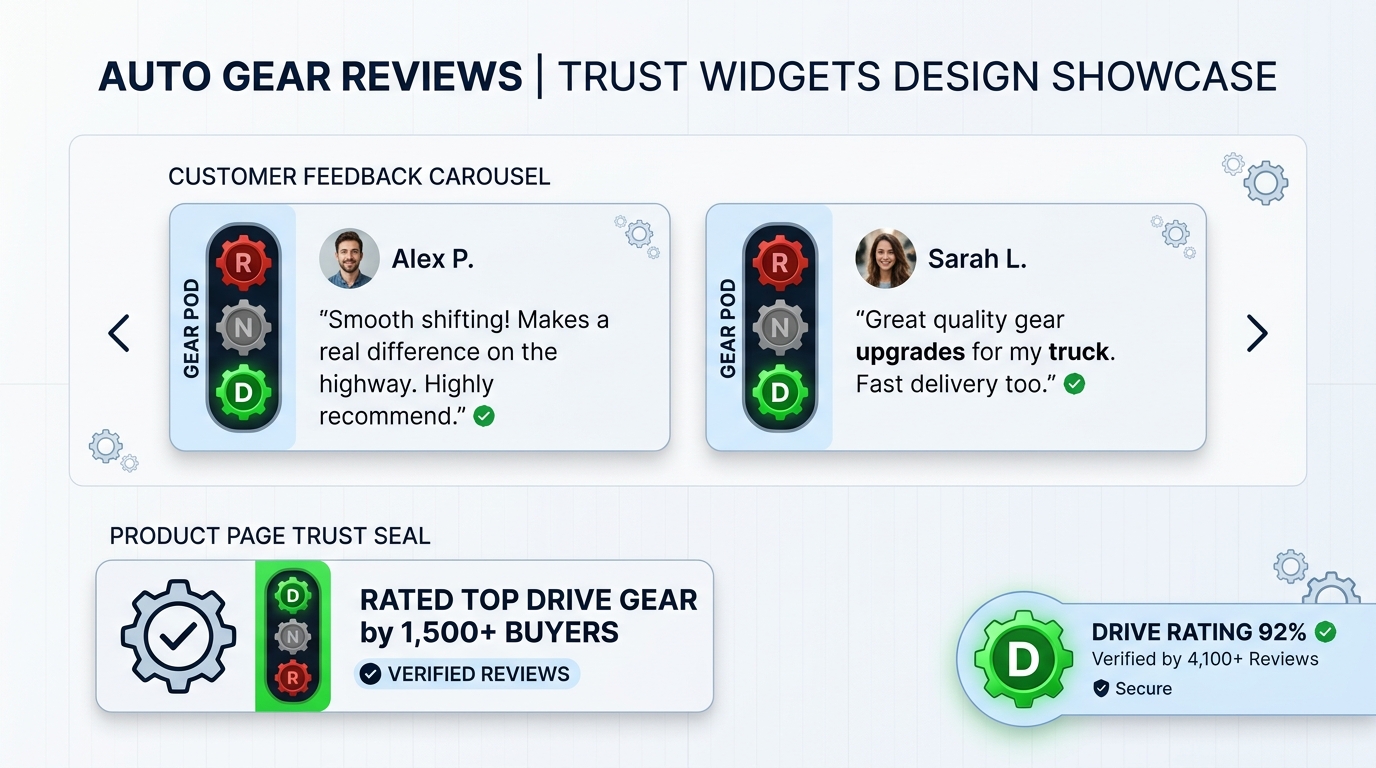 High-Converting Trust Widgets
